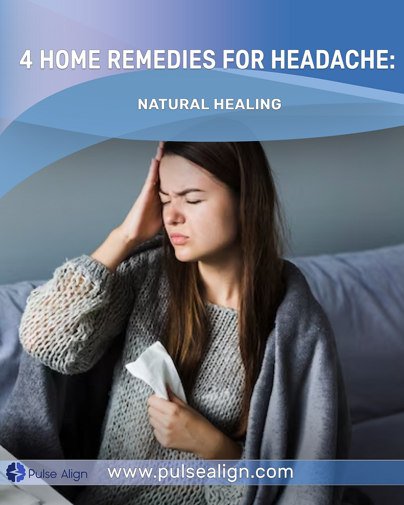 4 Home Remedies for Headache: Natural Healing